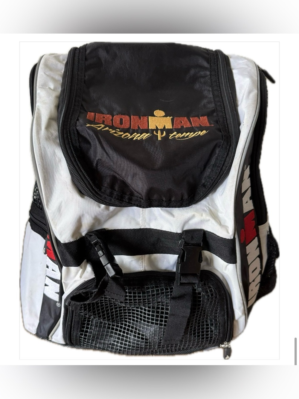 Iron Man Black and White Tri bag Backpack Tempe Arizona